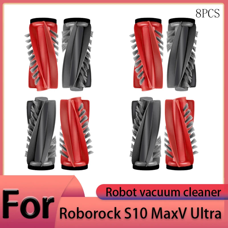 Roborock S10 MaxV Ultra Robot Vacuum Cleaner Accessories Main Brush Side Brush HEPA Filter Mop Cloths Dust Bag Spare Par