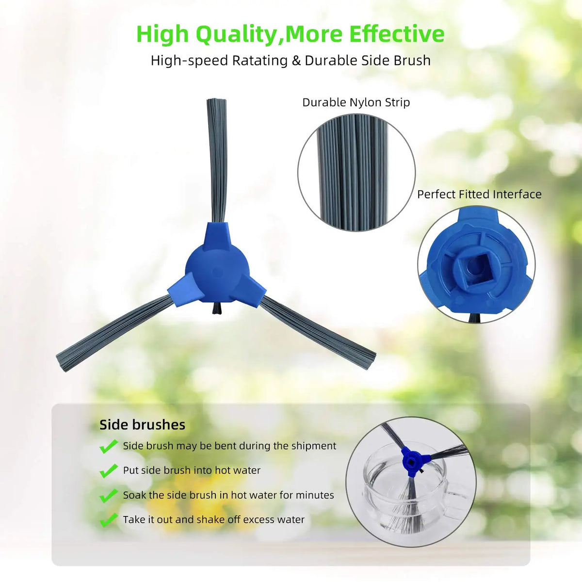 For Eufy 11S 25C 30C Slim Robotic Vacuum Cleaner Main Side B