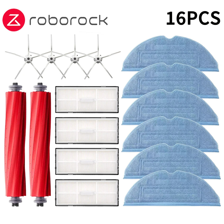 Roborock S7 S70 S7Max T7S Plus Robot Vacuum Cleaner Accessories Main Brush Cover HEPA Filter Mop Pad Spare Parts