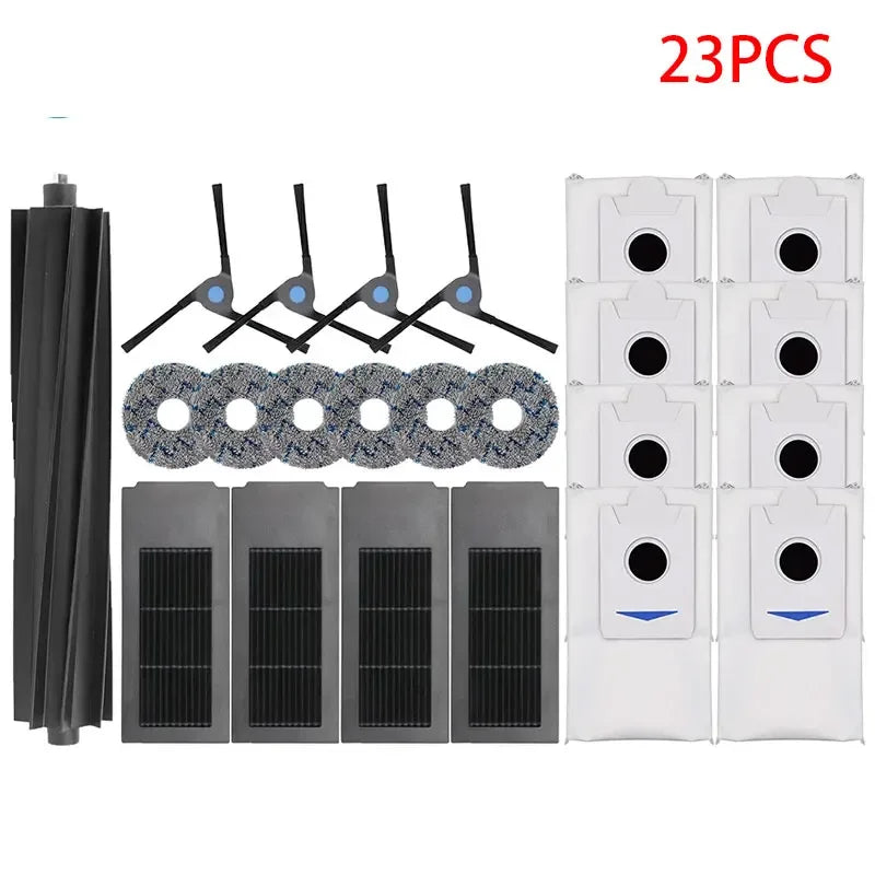 Ecovacs Deebot X2 Omni/ X2 Pro Robot Vacuum Cleaner accessories Dust bag Hepa Filter Main Brush Mop holder Dustbin Parts