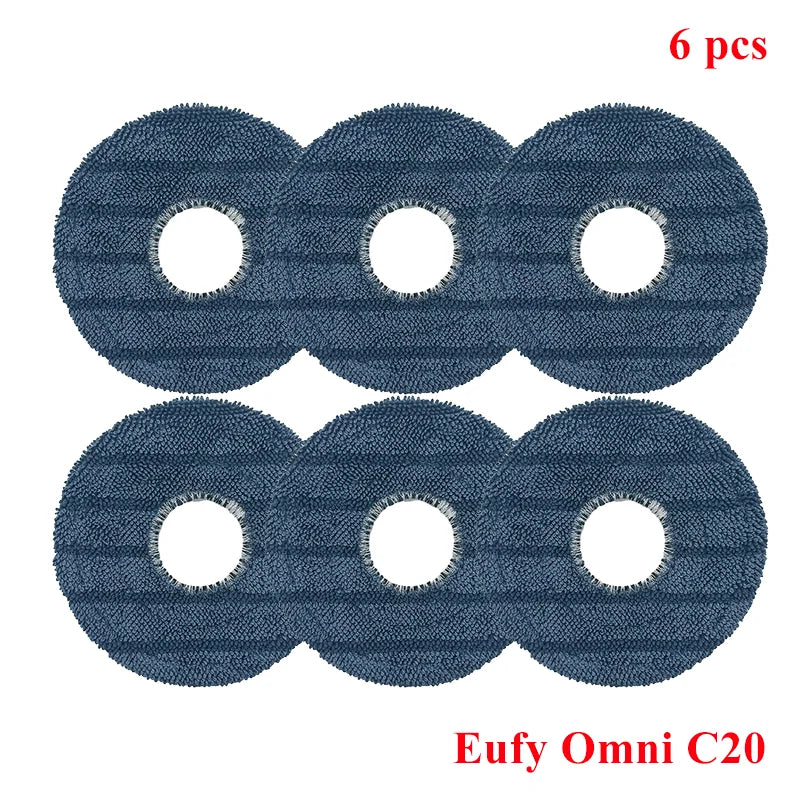 Replacement For Eufy Omni C20 Sweeper Robot Vacuum Cleaner Part Main Side Brush Mop Cloth Hepa Filter Parts Dust Bag Accessories