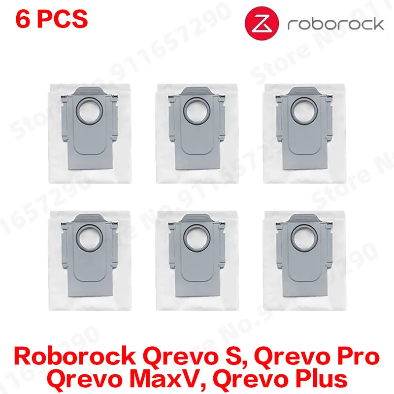 Roborock Qrevo S Qrevo Pro Qrevo MaxV Qrevo Plus Vacuum Parts Main Roller Side Brush Filter Mop Pad Cloth Dust Bag