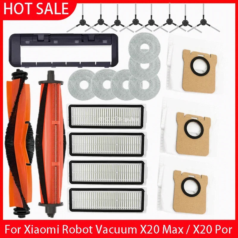 For Xiaomi Robot Vacuum X20 Max / D109GL Parts Accessories M