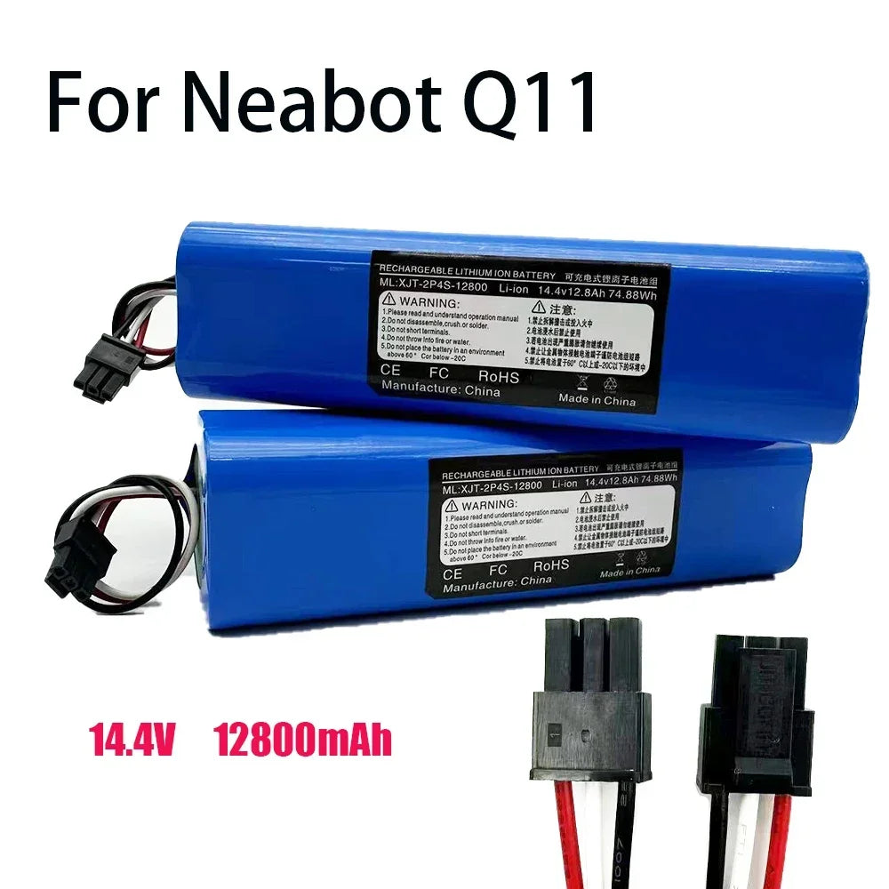 2025 12800mAh Rechargeable Li-ion Battery for Neabot Robotic