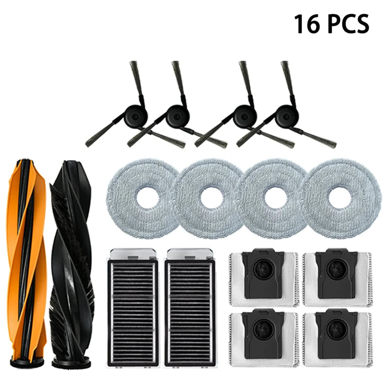 Dreame X50 Ultra Robot Vacuum Cleaner Replacement Accessories Main Side Brush HEPA Filter Mop Cloths Dust Bag Spare Parts