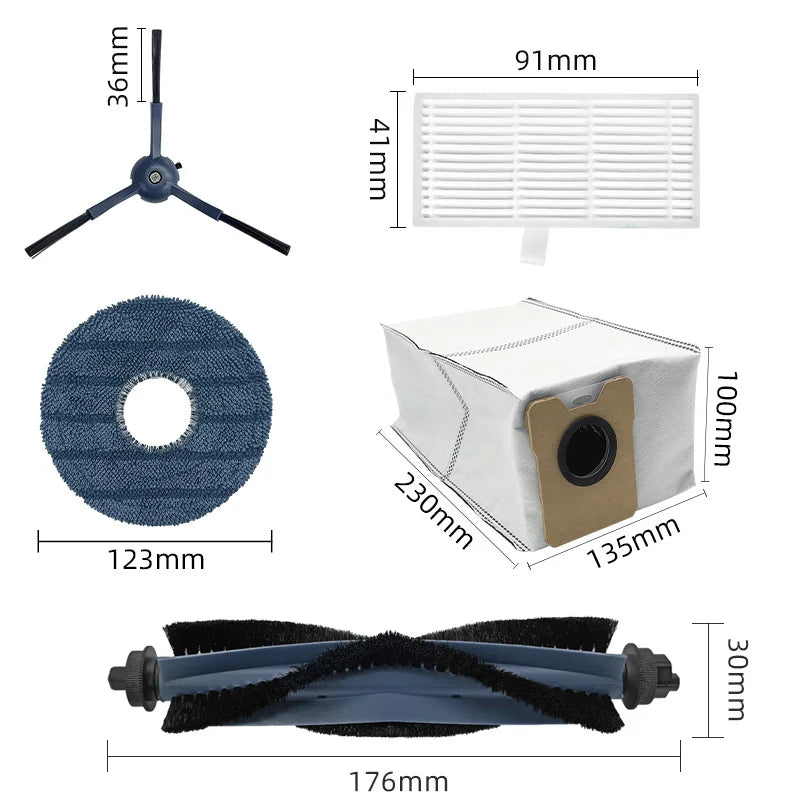 Replacement For Eufy Omni C20 Sweeper Robot Vacuum Cleaner P