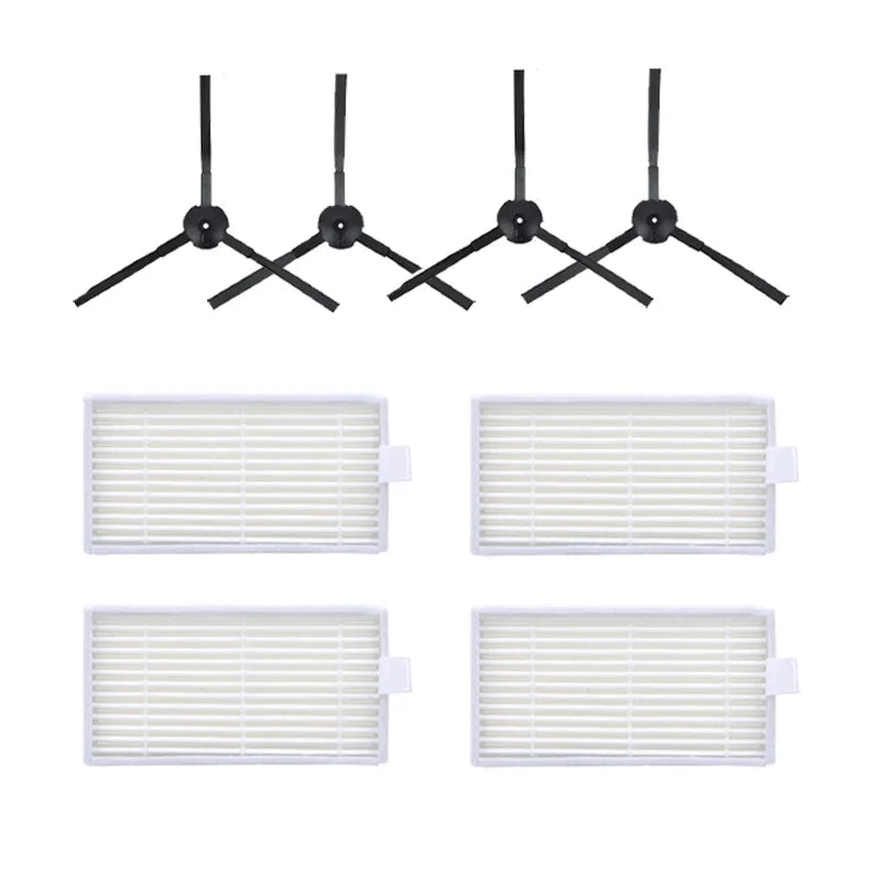 Primary Hepa Filter Side Brush Replacement for ILIFE V3 V3s V5 V5s Pro x5 V55 V50 Robotic Vacuum Cleaner Parts