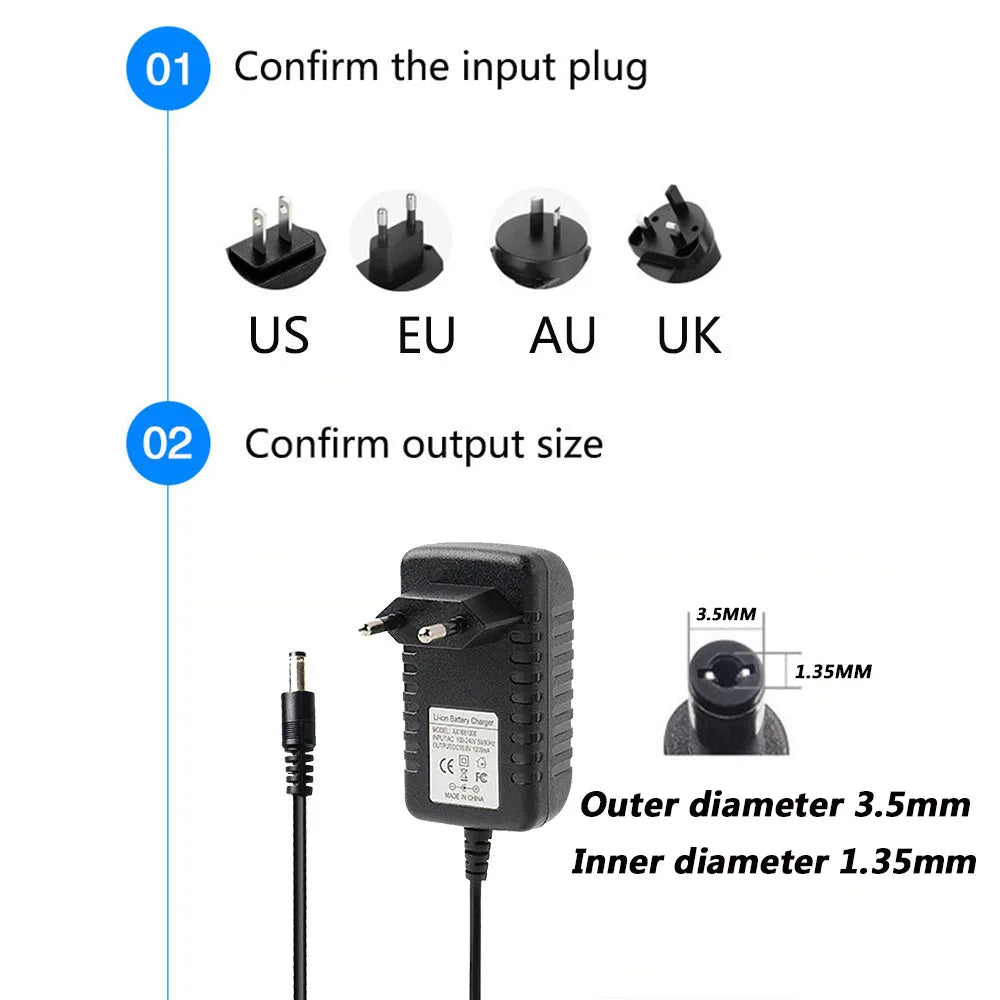 36V 500mA 1A AC 100V-240V Converter Adapter DC 36V 0.5A Powe