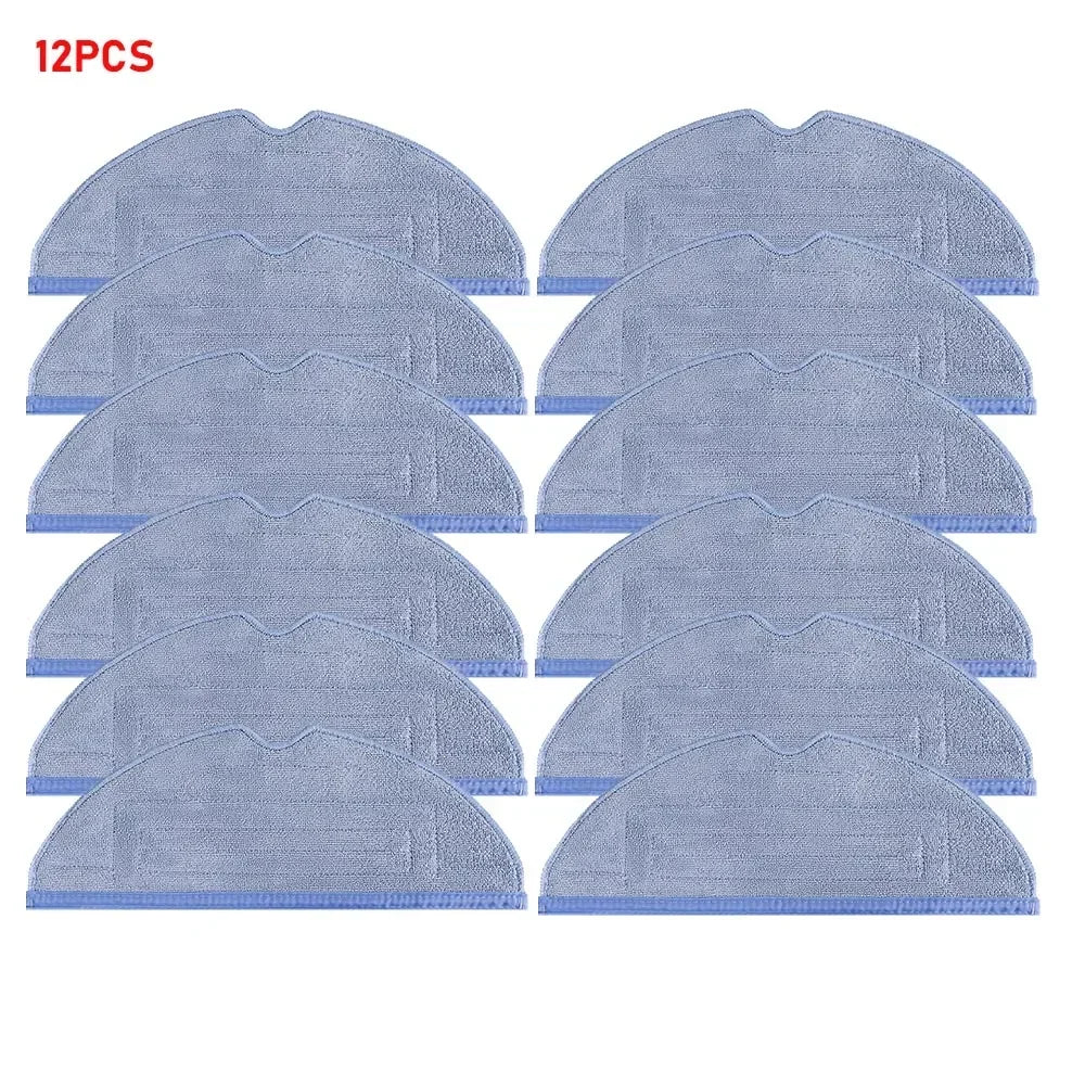 Washable Reusable Mop Cloths For Roborock T7S T8 Plus S7 S7Max S7MaxV Ultra S70 S75 G10 Robot Vacuum Accessories Mop Rags Parts