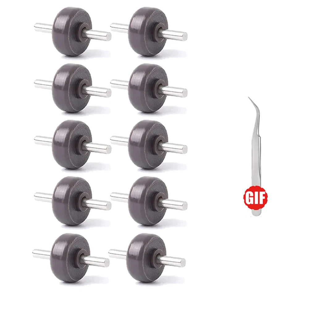 FOR DYSON V6 V7 V8 V10 V11 Direct Drive Head Soleplate Wheels SPS Replacement Set Non-Soft Roller With Cleaning Tweezers