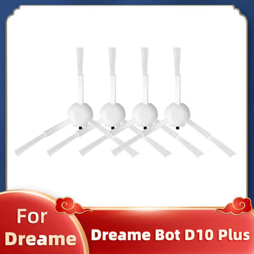 Replacement For Xiaomi Dreame Bot D10 Plus RLS3D Robot Vacuum Cleaner Main Brush Side Brush Hepa Filter Mop Dust Bag Spare Parts