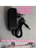 27V EU Plug Adapter Charger for SILVERCREST SHAZ 22.2 C3 Han