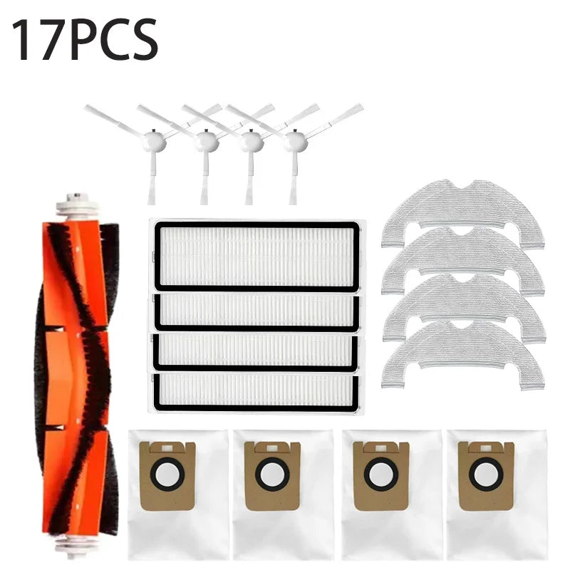 Dreame Bot D10 Plus RLS3D Robot Vacuum Cleaner Hepa Filter Mop Main Side Brush Dust Bag Replacement Parts Accessories