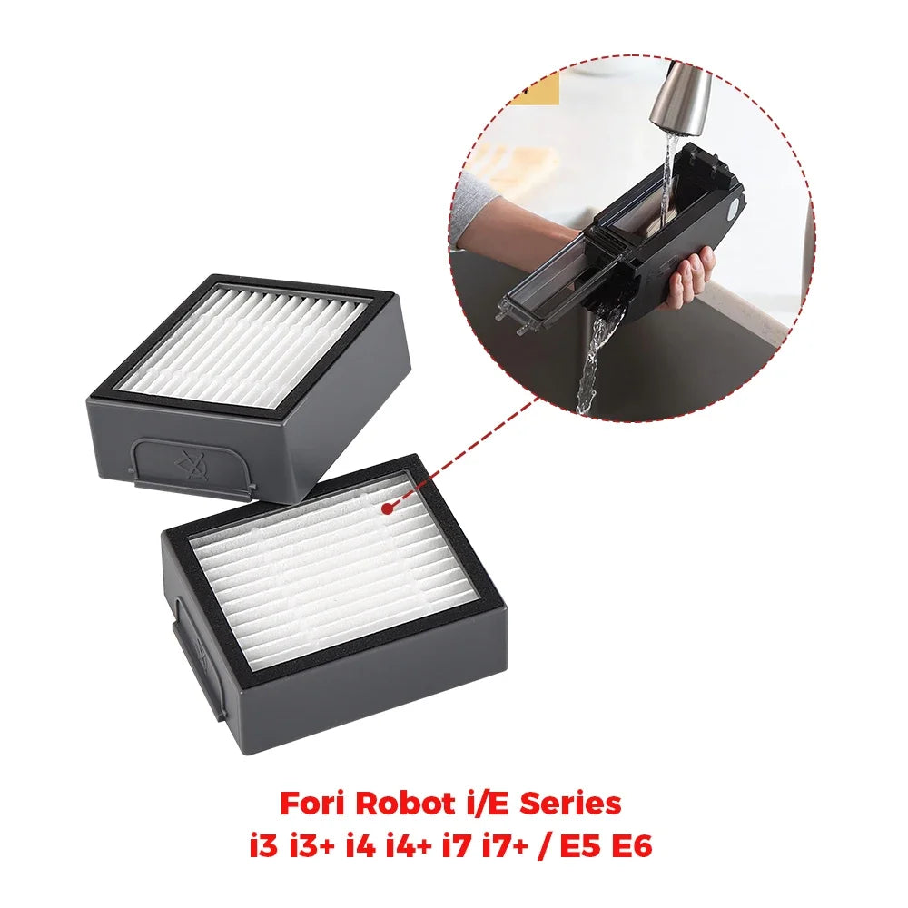 HEPA Filter Main Brush Side Brush For iRobot Roomba i2 i3 i3