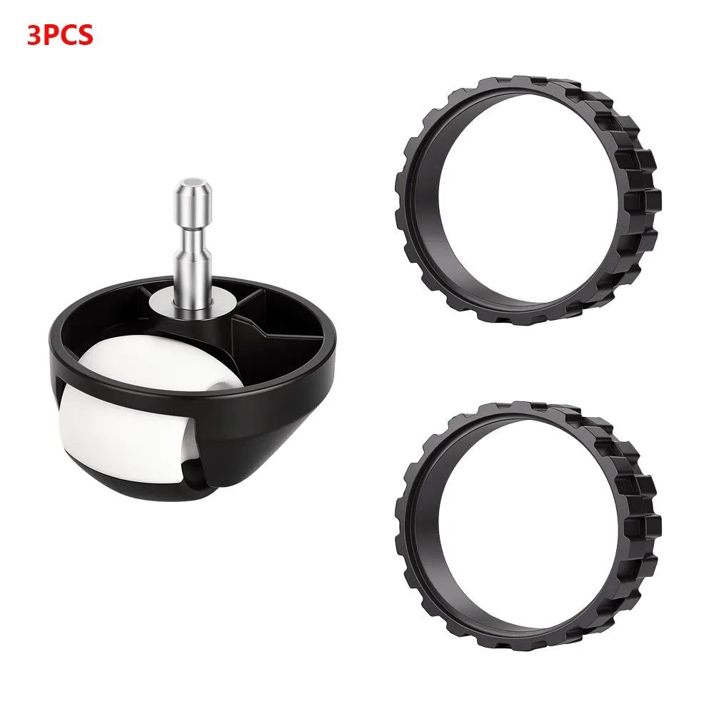 Front Wheel and Tires Skin for IRobot Roomba I3 I7 i7+ J7 E5 E6 E7 500 600 700 800 900 Series 560 650 770 980 Robot Vacuum Part