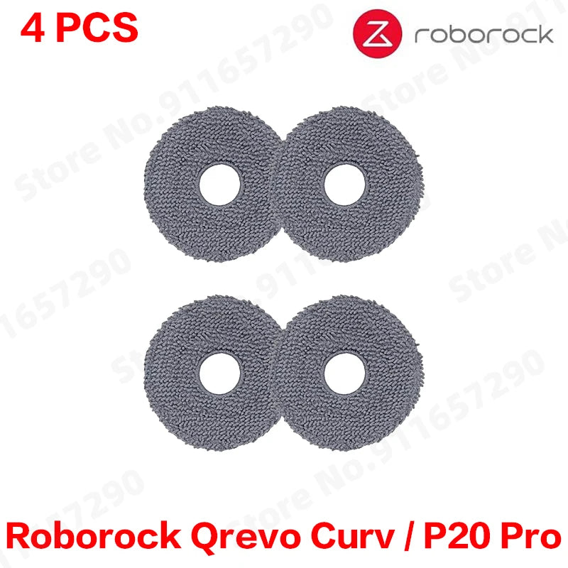 Roborock Qrevo Curv / P20 Pro Robot Vacuum Cleaner Hepa Filter Mop Cloth Dust Bag Accessories Replacement Parts