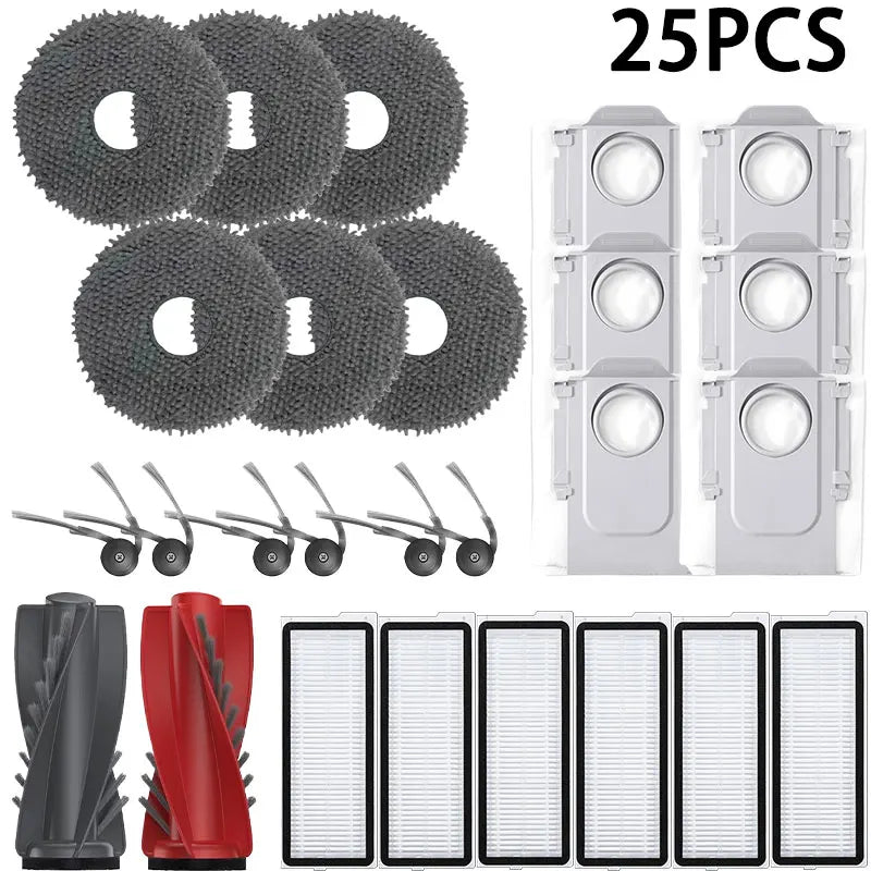 Roborock Qrevo 5AE / Curv / CurvC / Curv S5X 5A1 5XC / Edge / EdgeC / Edge S5A 5V1 Parts Brush Filter Mop Bag