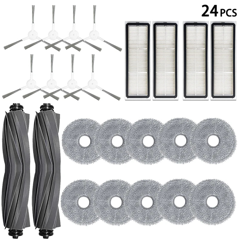 For Dreame Bot L10s Pro L10 Prime L10 Pro Accessories Main Side Brush HEPA Filter Mop Cloth Robot Replacement Spare Parts