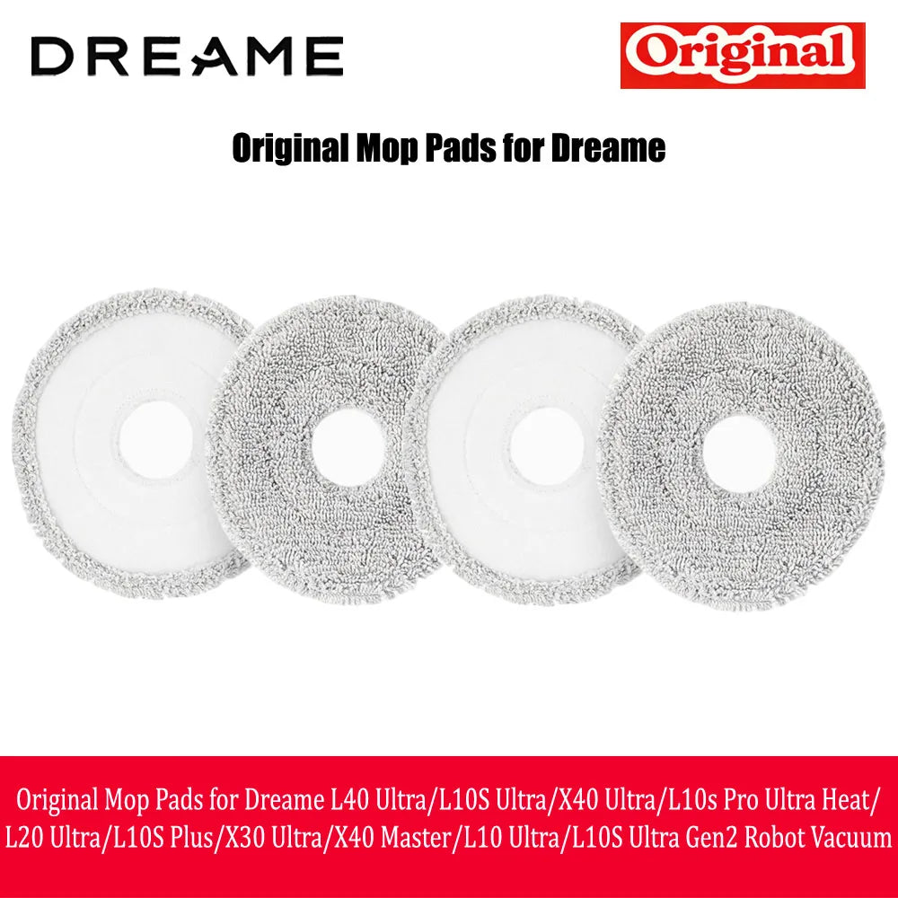 Original Mop Pads for Dreame L40 Ultra/L10S Ultra/X40 Ultra/