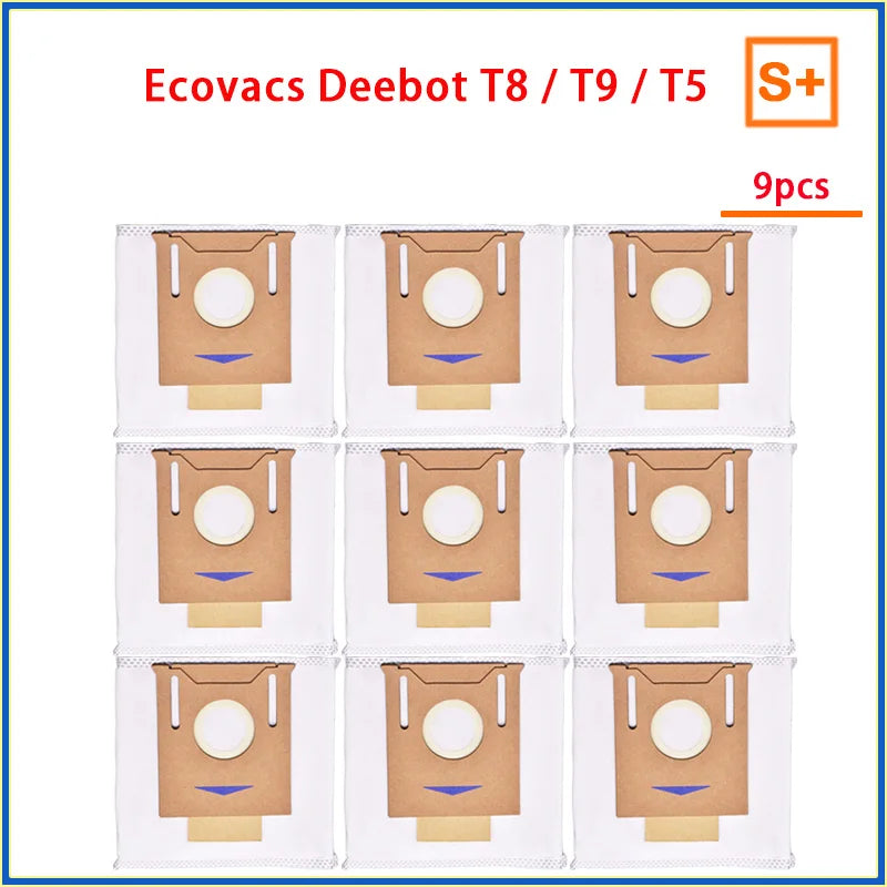 For ECOVACS Deebot T9 AIVI T8 AIVI N8 Pro dust bag Parts Main Side Brush HEPA Filter Robot Vacuum Cleaner Replacement Accesories
