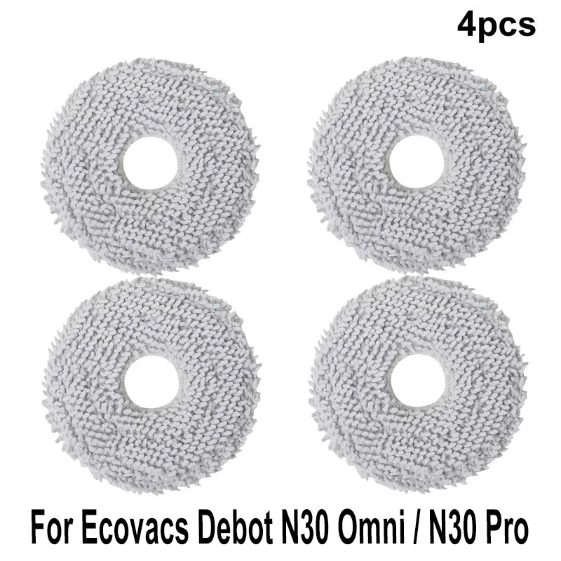 For Ecovacs Debot N30 Omni / N30 Pro Omni Accessory Main Side Brush Hepa Filter Mop Dust Bag Robot Vacuum Replacement Part