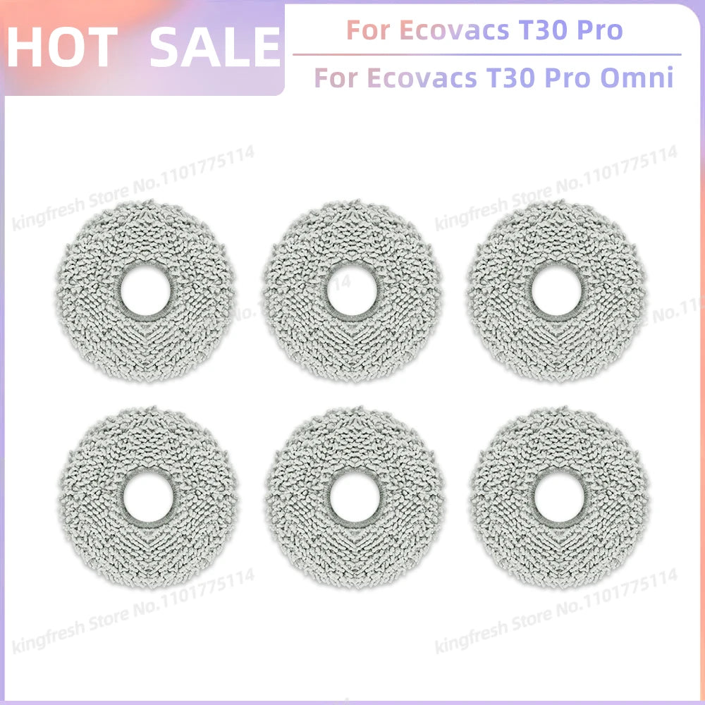 Fit For Ecovacs T30 Pro Omni / T30 OMNI Ecovacs T30e Pro YEEDI M12 ULTRA PLUS/M12 Pro+ Parts Brush Filter Bag Mop Cloth