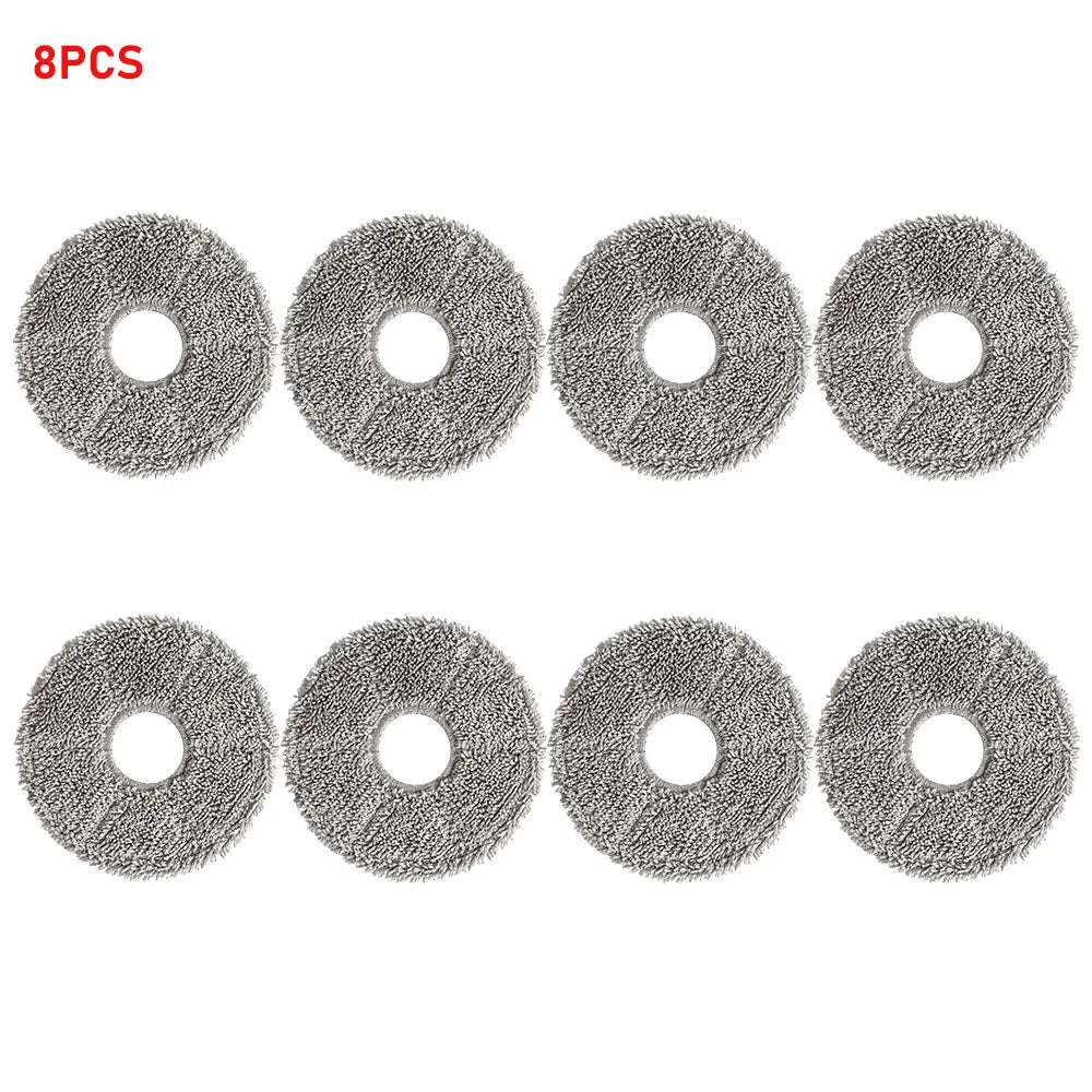 For Ecovacs Deebot X1 OMNI/TURBO T10 OMNI/TURBO/X1S PRO Dust Box Main Side Brush Hepa Filter Mop Rag Dust Bags Mop Cloths Parts