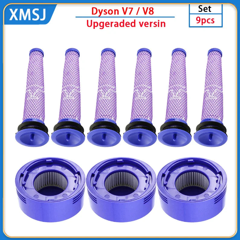 HEPA Filter for Dyson V8 V7 Accessories Robot Vacuum Cleaner Washable Filter Replacement Spare Parts