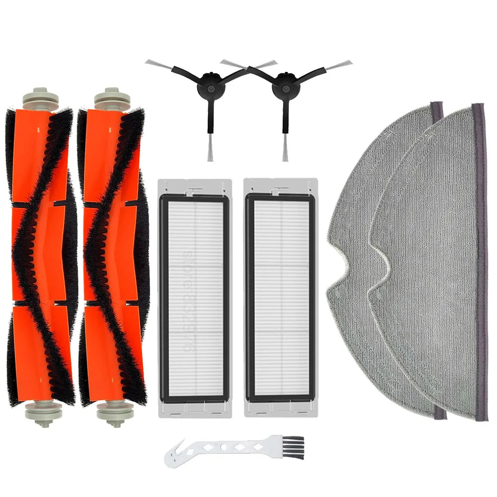 For Xiaomi Mi Robot Vacuum 1 1st SDJQR02RR / SDJQR01RR / Mijia 1S SDJQR03RR Accessories Spare Parts Brush Filter Mop Cloth
