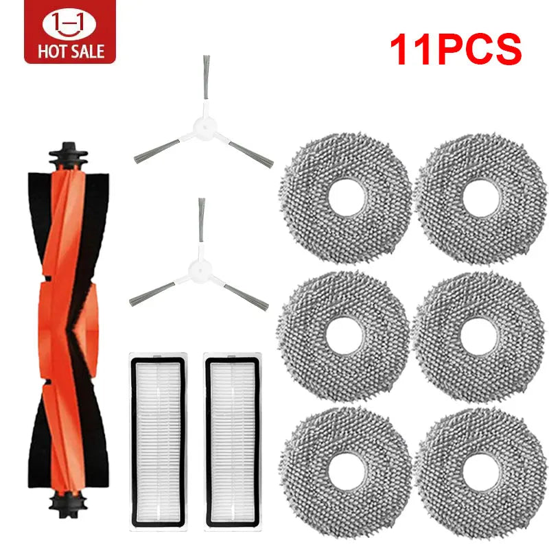 For Xiaomi Robot Vacuum S20+ / S10 Plus /S10+/ B108GL / B105 / B108CN B113CN Parts Accessories Filter Main Side Brush Mop