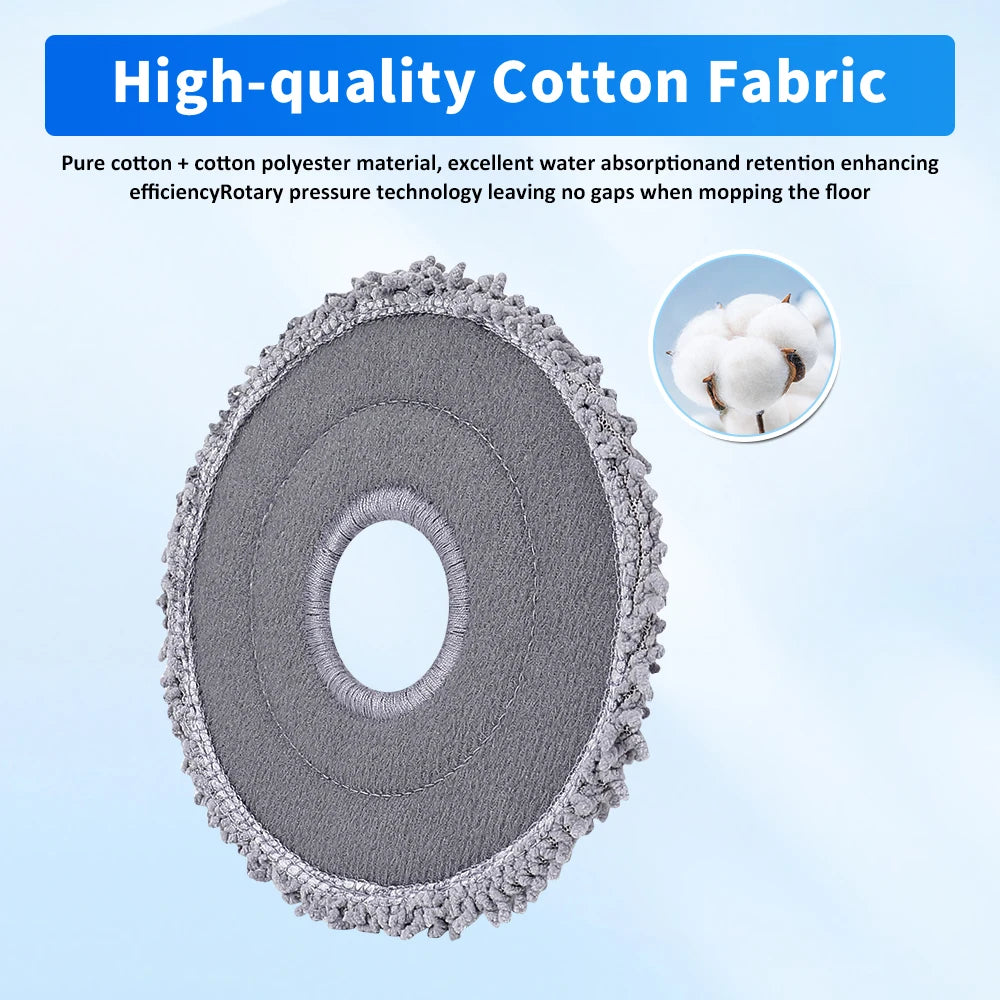 Mop Cloths For Roborock Saros 10R/Saros Z70/G30 Space/G20s U
