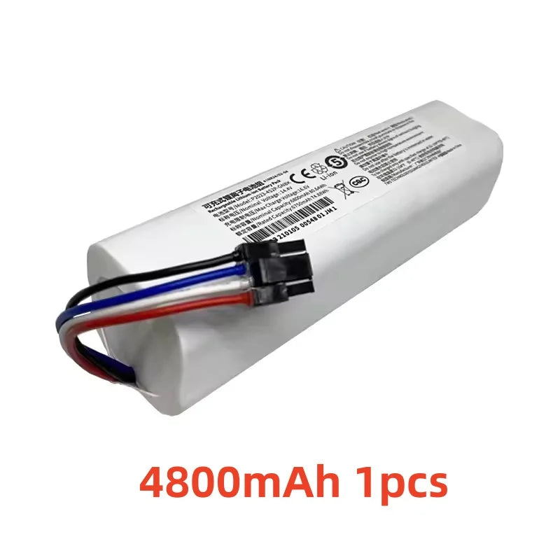 Original Battery for Dreame Robot Vacuum Mop Cleaner L10s Ultra L10 L10S ULTR 12800mAh Lithium-ion Pack 4INR19/66-2