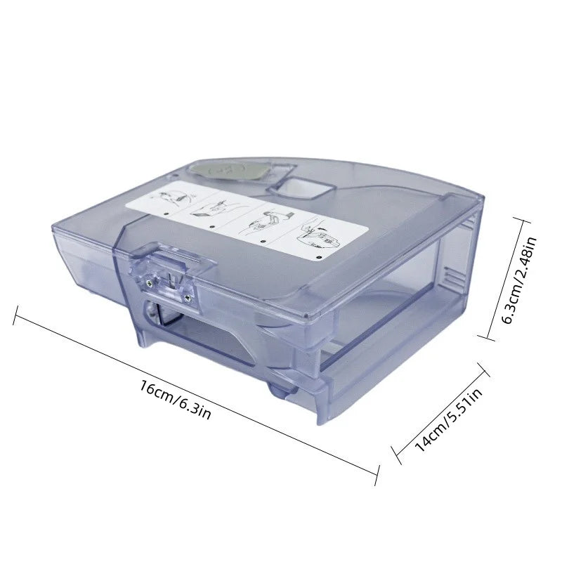 2 In 1 Water Tank Dust Box For Xiaomi Roborock T8/Q7 MAX Swe