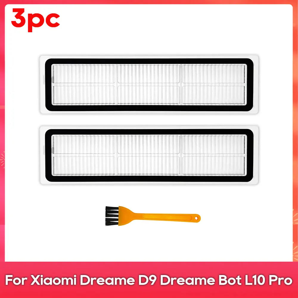 Compatible For ( Dreame D9 L10 Pro Trouver Robot LDS Vacuum Finder ) Spare Parts Accessories Main Side Brush Mop Hepa Filter