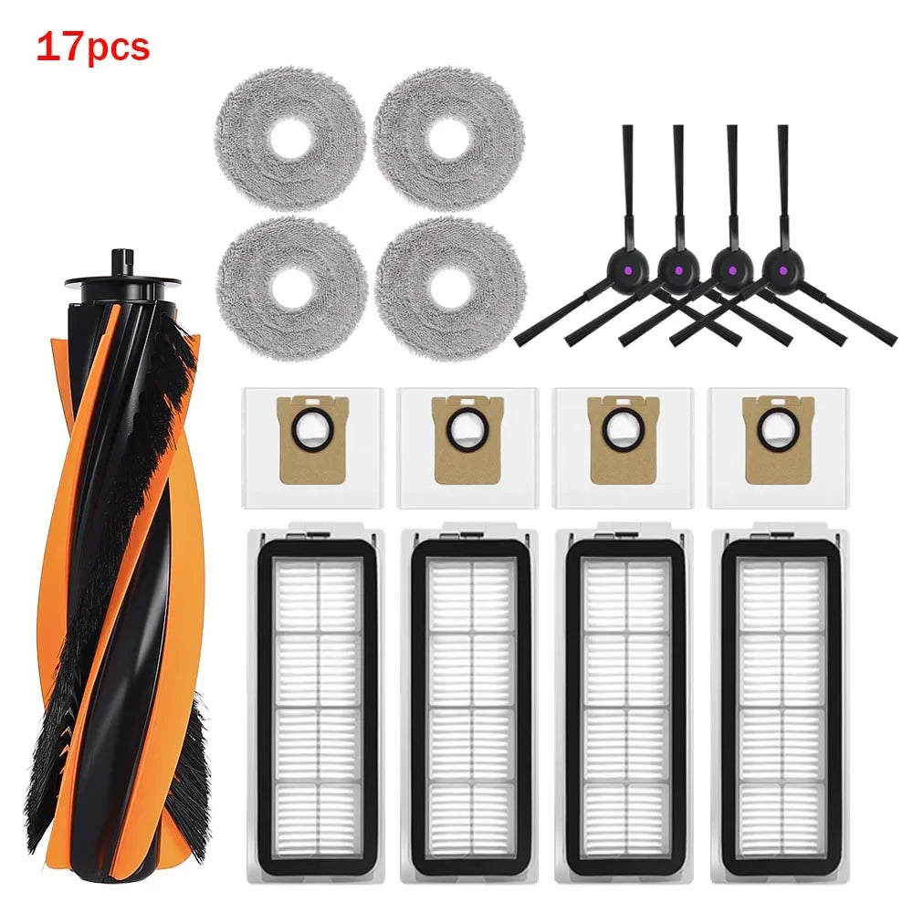 Replacement Accessories Kit For JONR P20 PRO / T5 Pro Robot Vacuum Cleaner Main Side Brush Filter Mop Cloth Dust Bag Spare Parts
