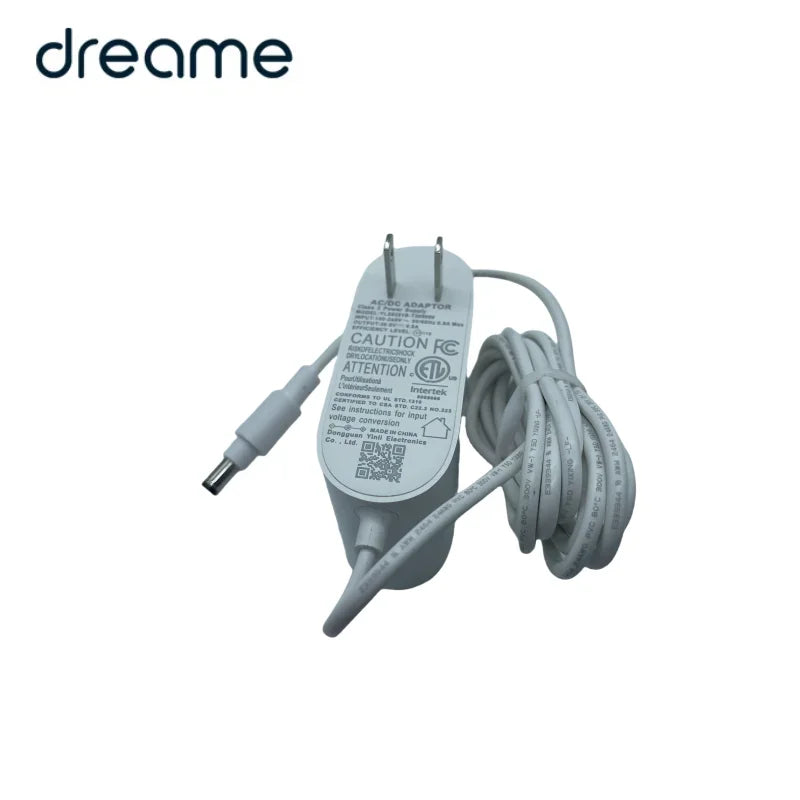 Original 30V 0.8A Adapter for Dreame T10/ T20/ V9/ V10/ V11/