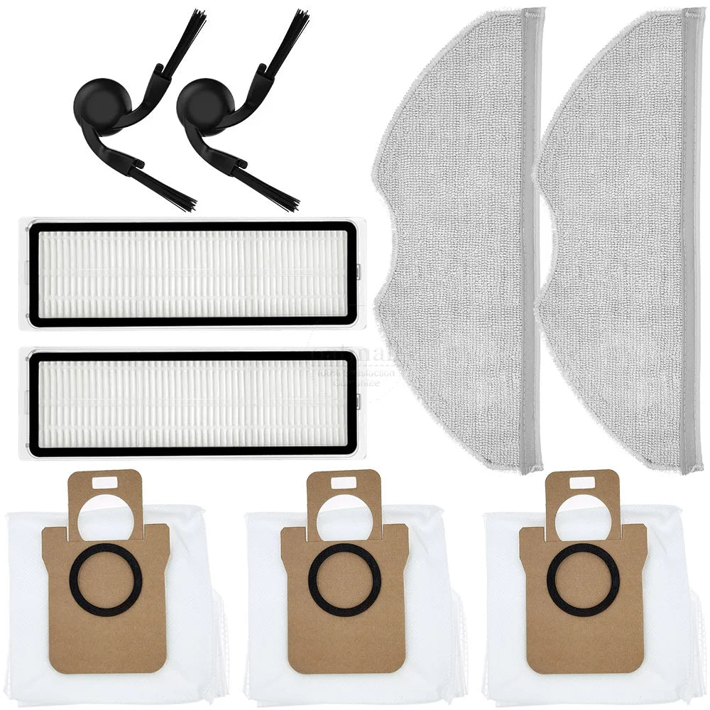Compatible with Xiaomi Robot Vacuum H40 OV51 Accessories Vacuum Cleaner Spare Parts Replacement Kit Brush Filter