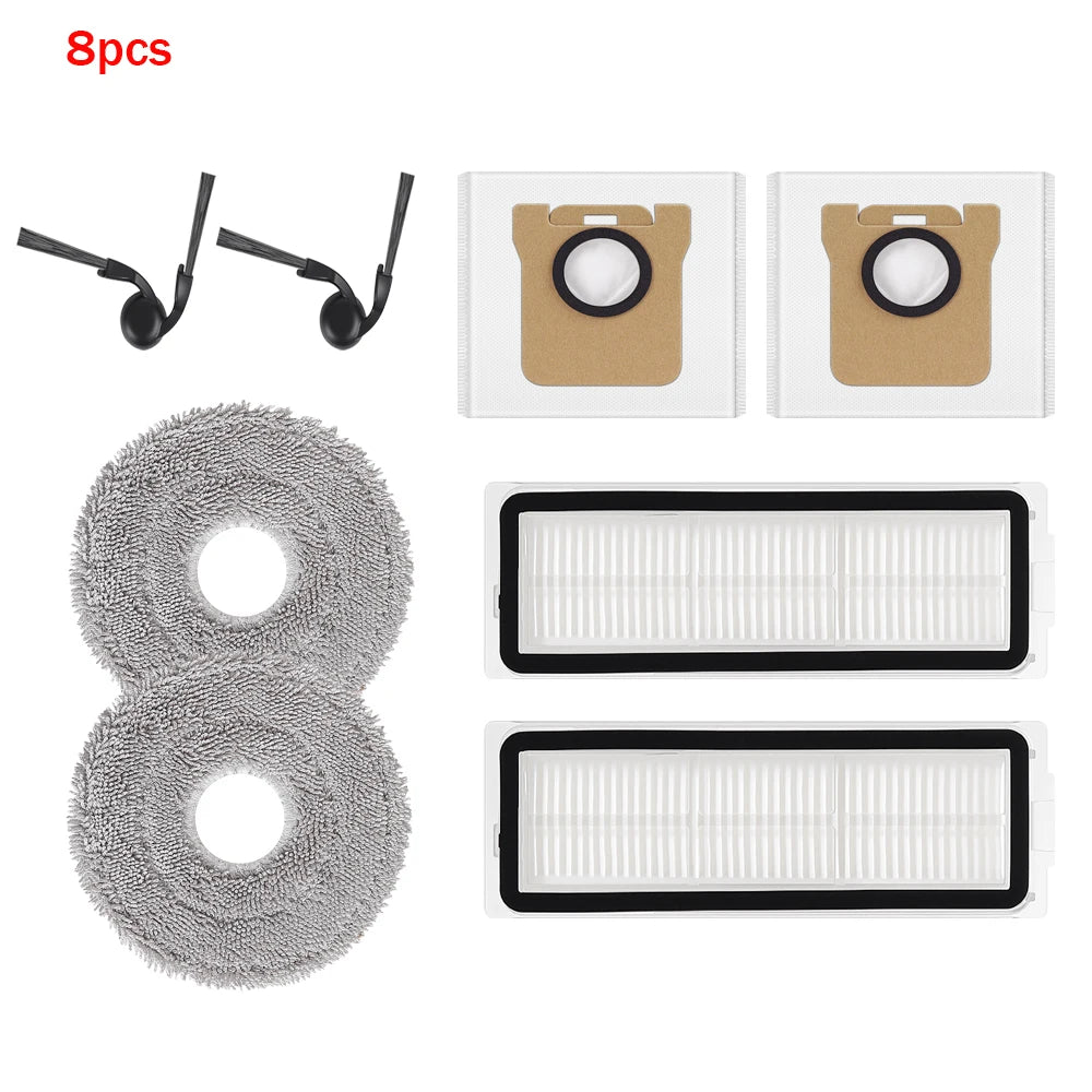 Perfect Fit Replacement Parts For Xiaomi Robot Vacuum 5 Pro OV21GL Hepa Filter Mop Cloth Side Brush Main Brush Dust Bag Kit