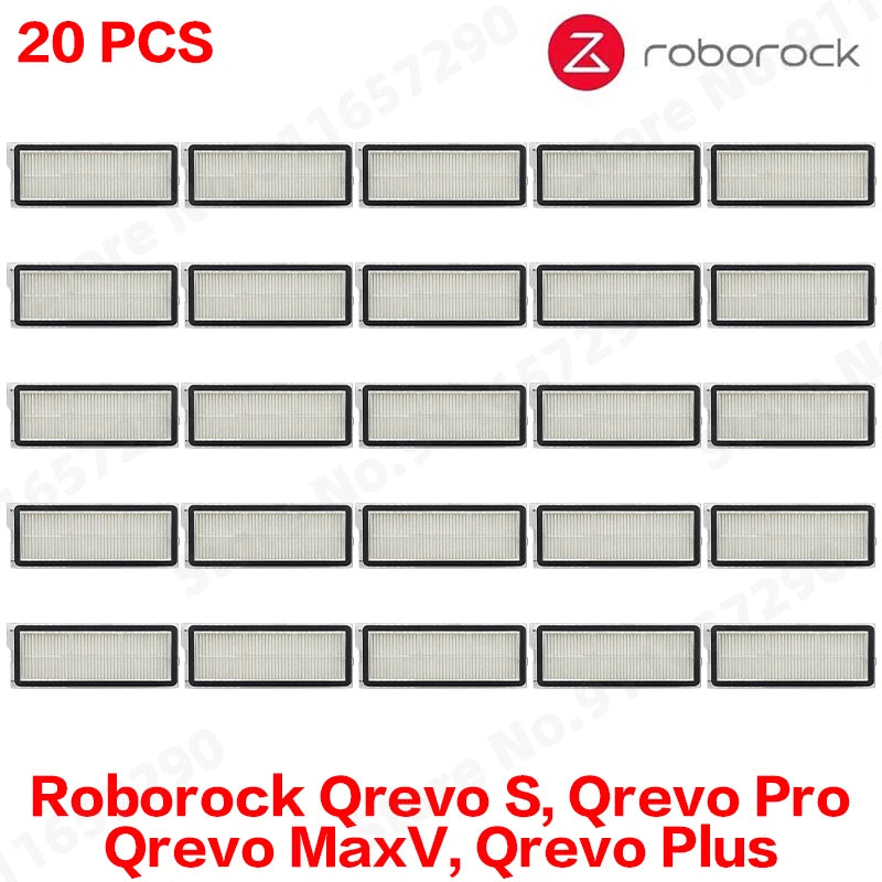 Roborock Qrevo S Qrevo Pro Qrevo MaxV Qrevo Plus Vacuum Parts Main Roller Side Brush Filter Mop Pad Cloth Dust Bag