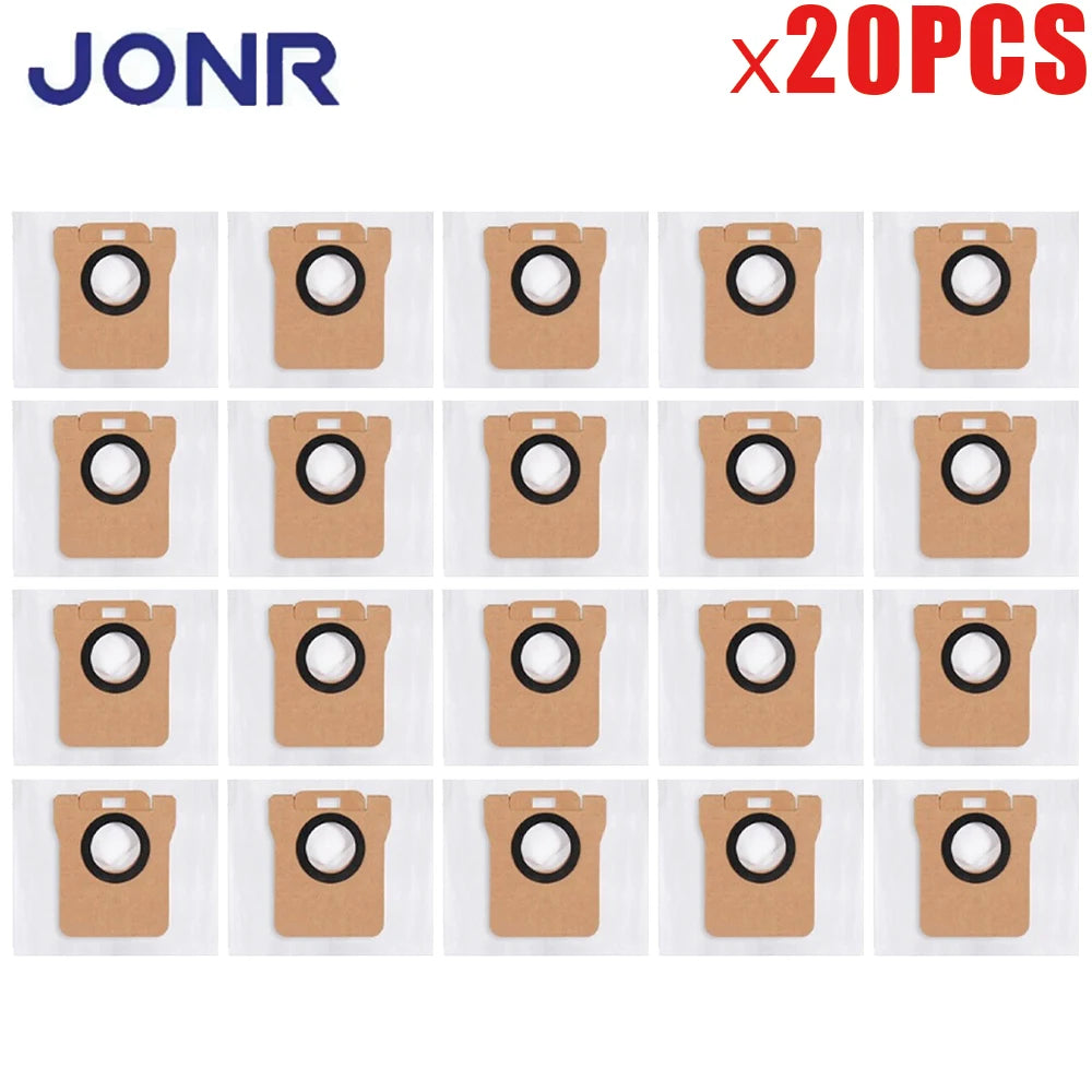 Spare Parts For JONR P20 PRO/T5 Pro Robot Vacuum Cleaner Main Side Brush Hepa Filter Mop Cloth Mop Pad Dust Bag Replacement