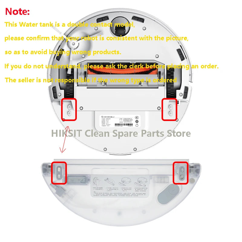 Water Tank For XiaoMi Mi Robot Vacuum-Mop 2 Lite 2 Pro MJST1