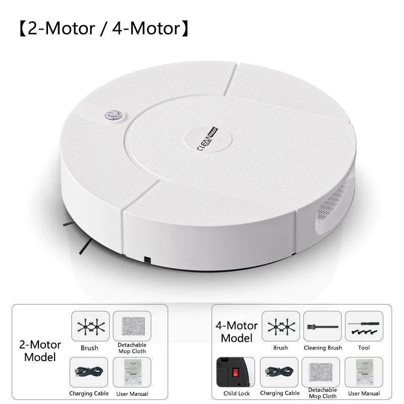 Lenovo 3in1 Robotic Vacuum Cleaner No Wash Sweep &Mopp Integrated Household Large Water Tank Automatic Charging sweeping machine