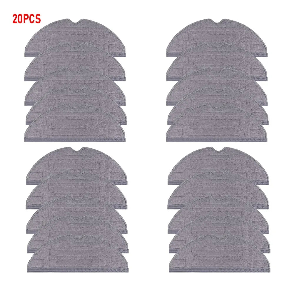 Double Vibration Mop Rags Parts For Roborock G20 S8 Pro Ultra S8+ S8 PLUS Vacuum Cleaner Robot Mop Pad Mop Cloths Accessories