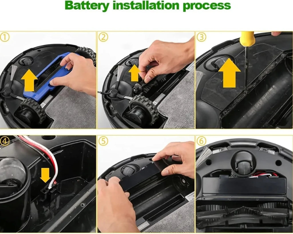 Replacement 12800mAh 14.4V Li-ion Battery for Conga 3290 339
