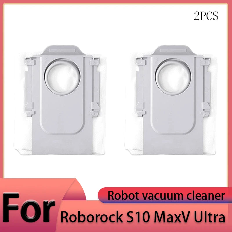 Roborock S10 MaxV Ultra Robot Vacuum Cleaner Accessories Main Brush Side Brush HEPA Filter Mop Cloths Dust Bag Spare Par