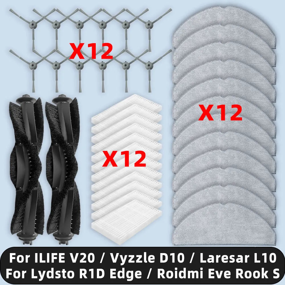 Compatible For ( ILIFE V20 / Vyzzle D10 / Laresar L10 / Lyds