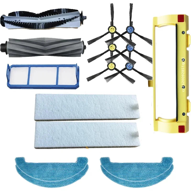 Robot Cleaner Main Roller Brush Cover Side Brush HEPA Filter
