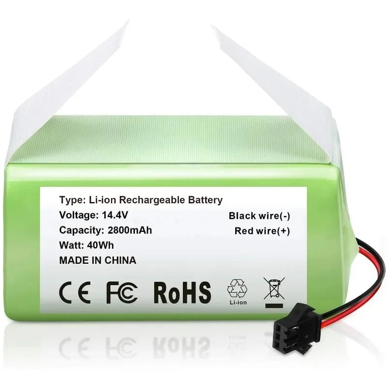 2600mAh/4000mAh Robot Vacuum Cleaner Battery for Conga Excel