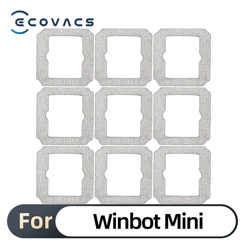 Cleaning Rag for ECOVACS Winbot Mini Window Vacuum Cleaner Robot Washable and Reusable Winbot Mini Mop Pad Accessories