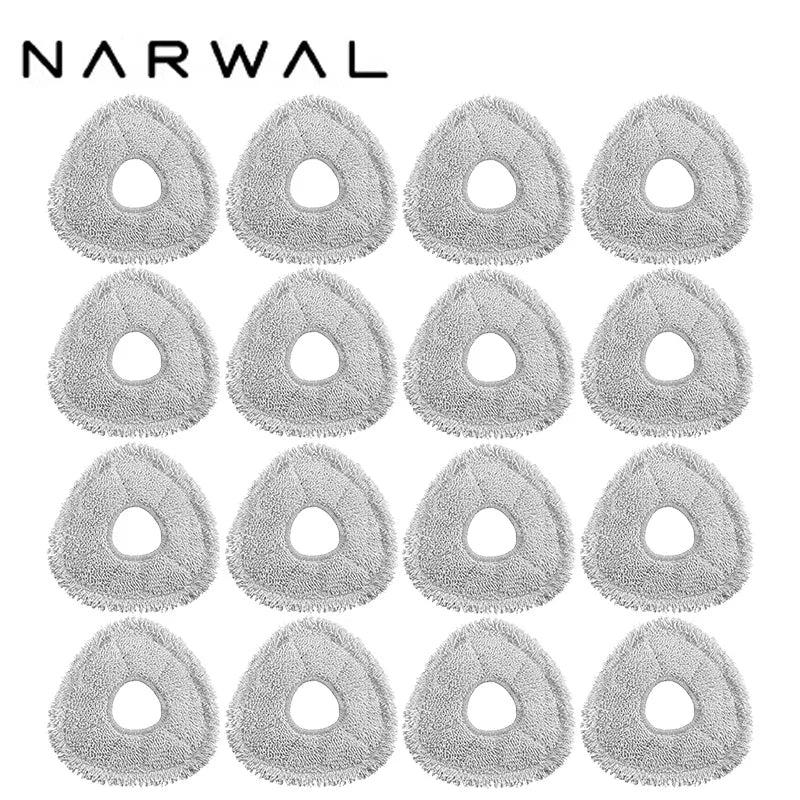 Narwal Freo X Ultra / J4 / J4 Lite Robot Vacuum Spare Parts Main Side Brushes Mop Cloths HEPA Filters Accessories